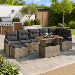 8 Piece Modular Outdoor Sofa Set for Every Space