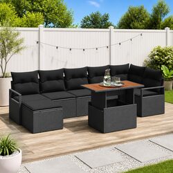 8 Piece Garden Sofa Set - Simple Yet Stylish