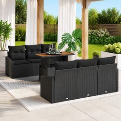 7-Piece Modular Garden Sofa Set - Stylish and Durable