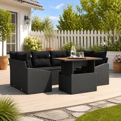 7 Piece Outdoor Sofa Set - Compact and Functional