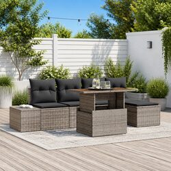 6-Piece Garden Sofa Set: Modern and Functional Design
