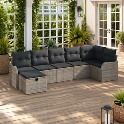 7-Piece Outdoor Sofa Set: Stylish and Functional