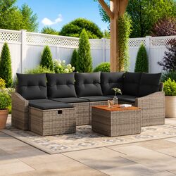 Your New 7 Piece Garden Sofa Set Awaits