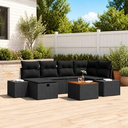 Friendly 7-Piece Garden Sofa Set for Your Outdoor Oasis