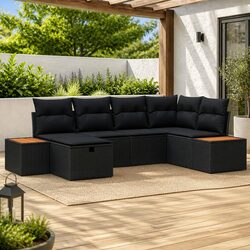 Compact and Modern 6-Piece Outdoor Furniture Set