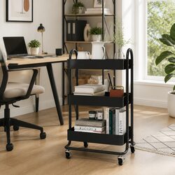Effortless Organization with a 3-Tier Storage Trolley