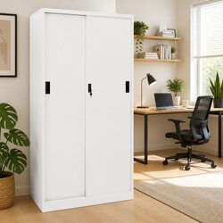 Sturdy Office Storage Cabinet with Adjustable Shelves
