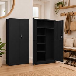 Compact Steel Locker Cabinet with Ample Storage Space