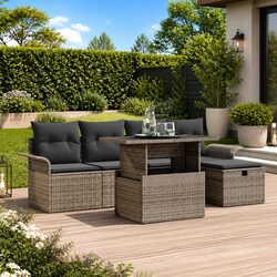 Compact and Stylish 6-Piece Modular Sofa Set