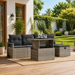 Your Perfect 6-Piece Garden Sofa Set Awaits You
