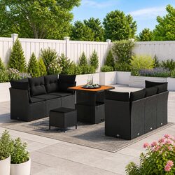 Compact and Efficient Modular Garden Sofa Set