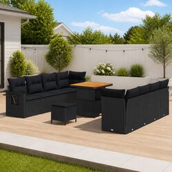 Efficient 11-Piece Garden Sofa Set for Your Outdoor Needs