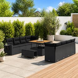 Compact and Stylish 11-Piece Garden Sofa Set