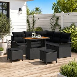 8-Piece Outdoor Sofa Set: Quality Meets Functionality