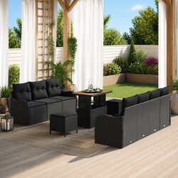 10 Piece Modular Outdoor Sofa Set - Compact and Versatile