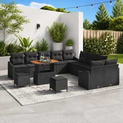 Concise 13 Piece Modular Garden Sofa Set Overview