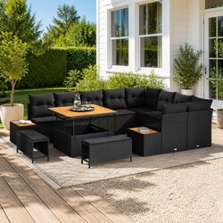 Compact and Stylish 12-Piece Garden Sofa Set
