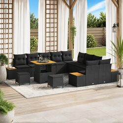 Compact and Stylish 13-Piece Outdoor Sofa Set