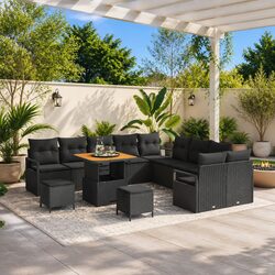 Concise Overview of 13-Piece Outdoor Garden Sofa Set