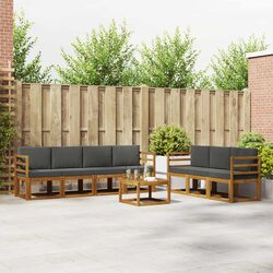 Outdoor Sofa Set, 8 Pieces of Confidence and Comfort