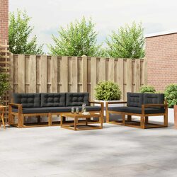 Compact 6-Piece Outdoor Sectional Sofa: Quality You Can Trust