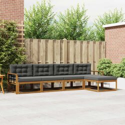 Outdoor Sectional Sofa Set with Cushions