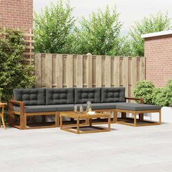 6-Piece Outdoor Sectional Sofa Set