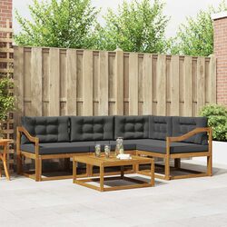 Sleek 5 Piece Outdoor Sofa Set for Your Patio