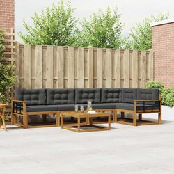 6-Piece Outdoor Sofa Set: Modern & Durable Design