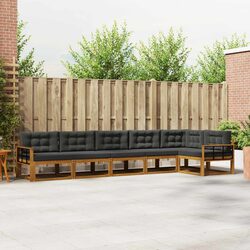 6 Piece Outdoor Sectional Sofa Set for Comfort and Style