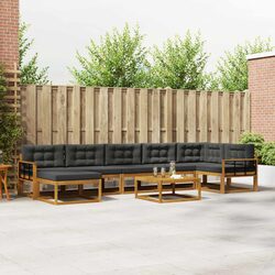Compact Outdoor Sectional Sofa Set - 8 Pieces