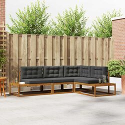 Compact and Stylish Outdoor Sectional Sofa Set