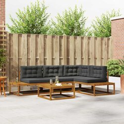 Compact and Stylish Outdoor Sectional Sofa Set