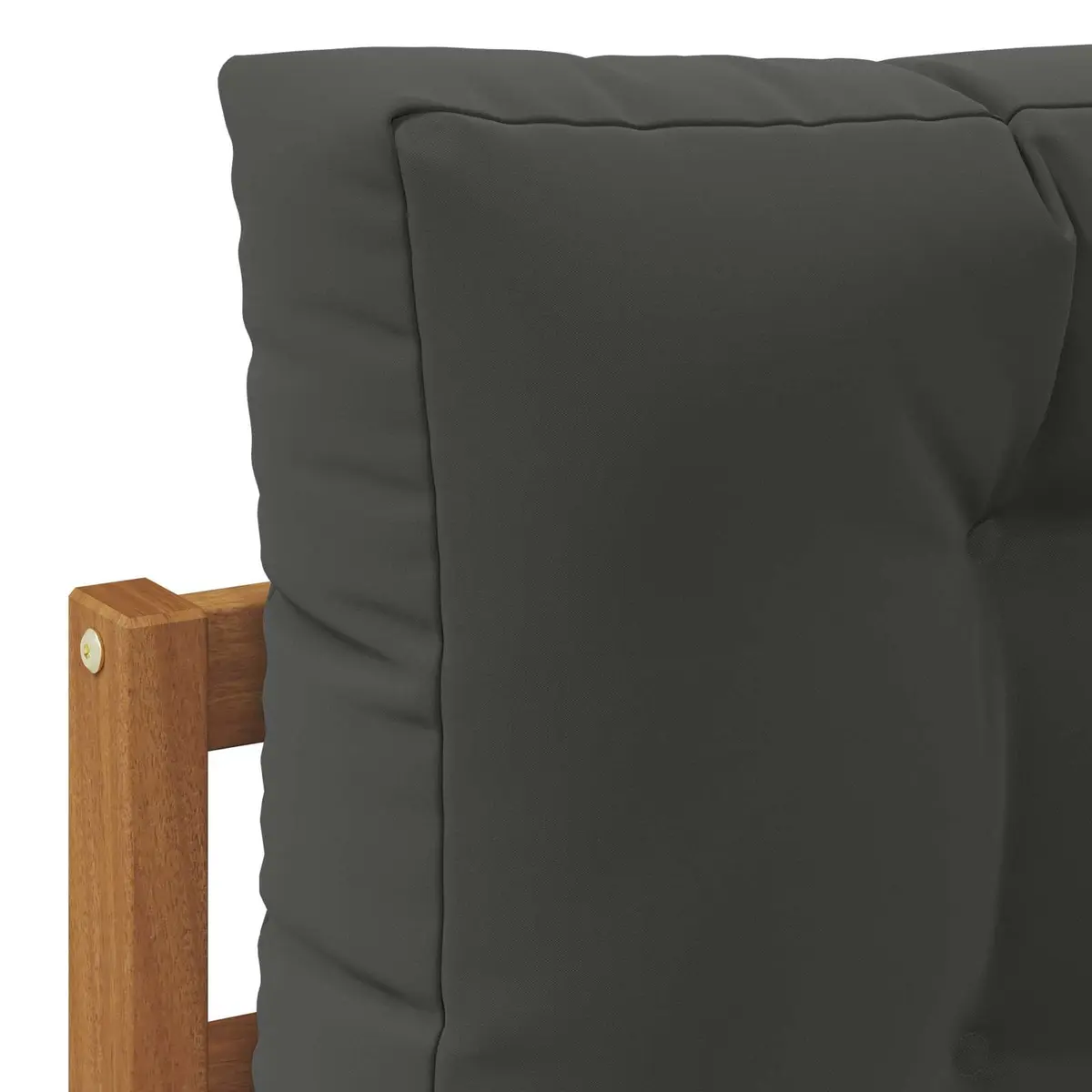 Outdoor Sectional Sofa Set 9-Piece Garden Patio Furniture with Cushions Brown
