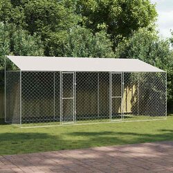 Outdoor Dog Cage for Large Breeds, Compact Design