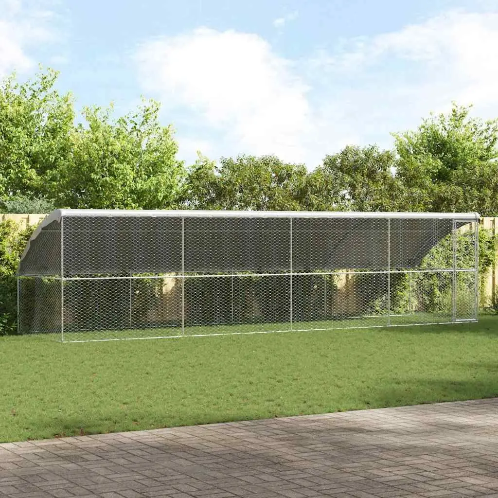 4-Piece Dog Kennel for Outdoor Use