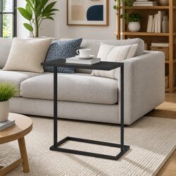 C-Shaped Side Table: A Perfect Fit for Your Living Area