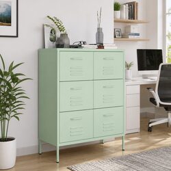 Your Friendly 6-Drawer Organiser Unit in Green