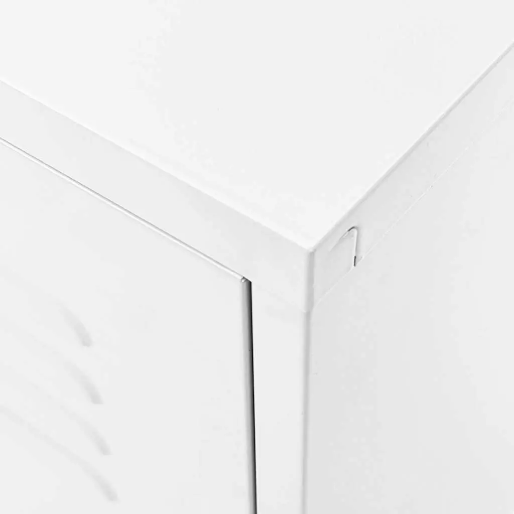 TV Cabinet White Living Room Storage Unit With Doors Shelf Media Console Stand