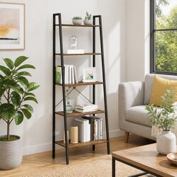 5-Tier Storage Shelf with Sturdy Steel Frame