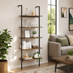 Your 5-Tier Leaning Shelf for Extra Storage Solutions