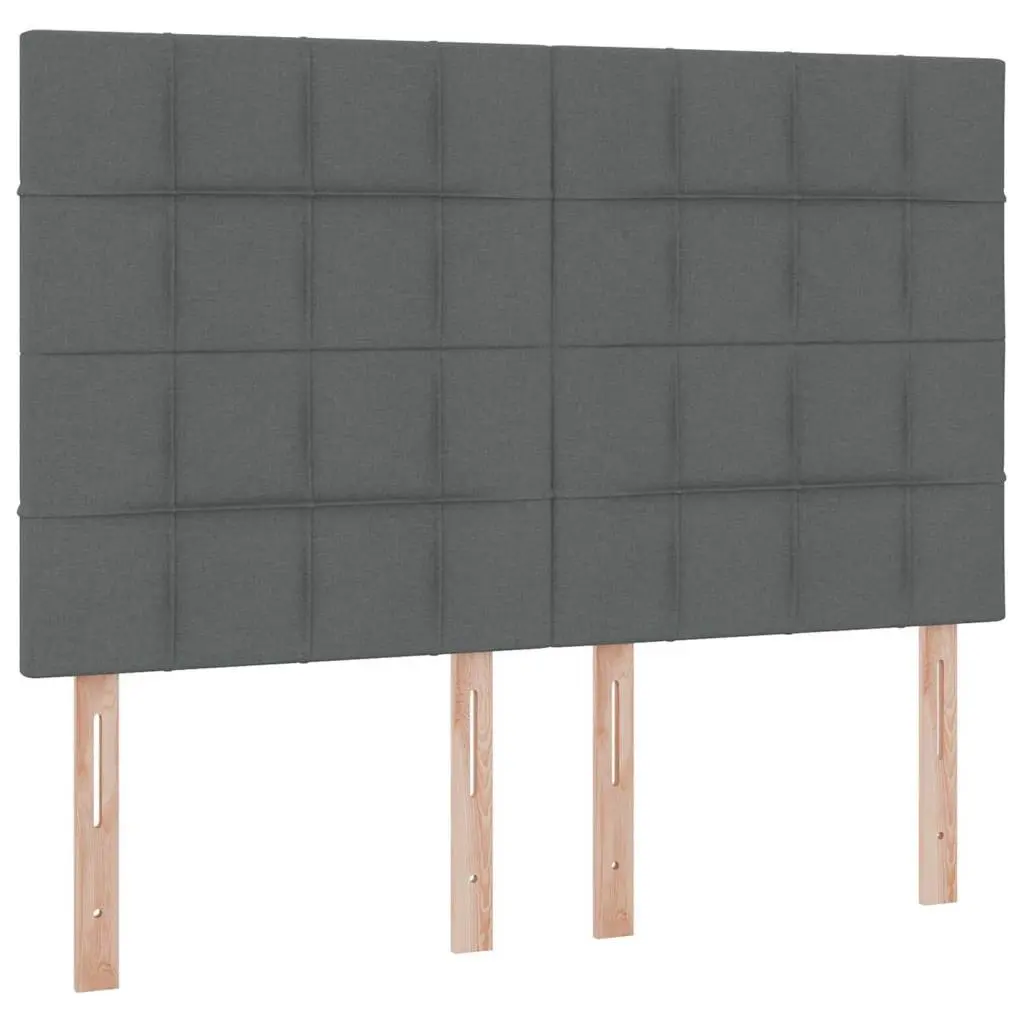 Storage Bed Grey 153 x 203 cm Hydraulic Lift Under-Bed Space