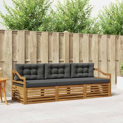 Concise and Stylish 3-Piece Outdoor Sofa Set