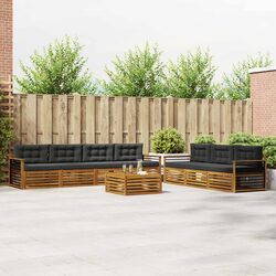Compact Outdoor Sofa Set – 8 Pieces of Quality Comfort