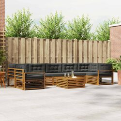 8-Piece Modular Outdoor Sofa Set, Easy Care