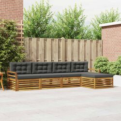 5-Piece Outdoor Sofa Set for Garden Use