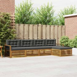 Sleek 5-Piece Outdoor Sofa Set for Modern Living