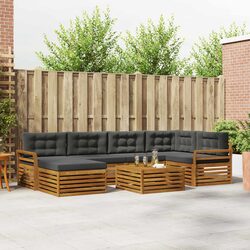 Stylish 7-Piece Outdoor Sofa Set for Relaxation