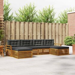 Outdoor Sectional Sofa Set - 6 Modular Pieces