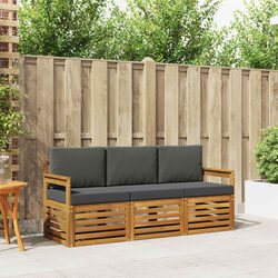 Outdoor Sectional Sofa Set 3 Piece Garden Patio Furniture Modular Seating